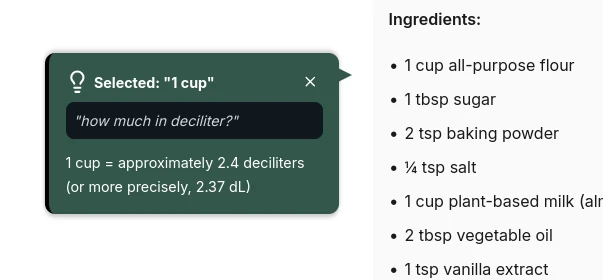 Sidekick feature detail